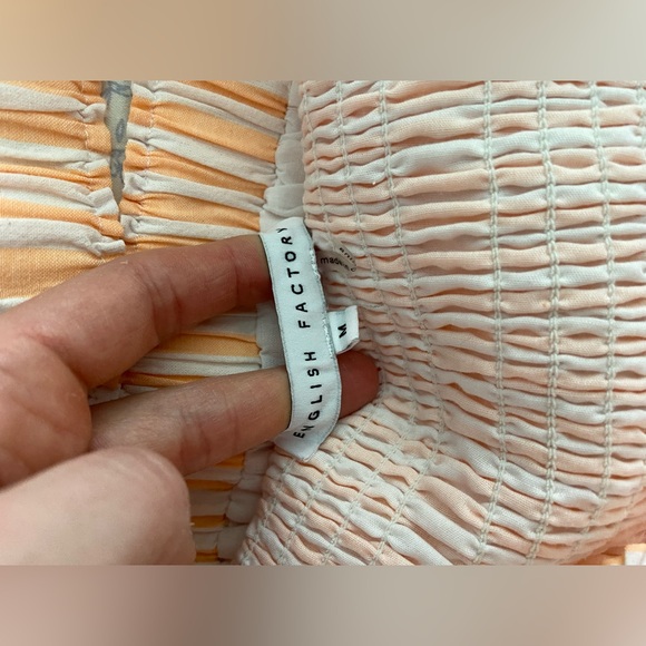 ❄️SOLD❄️English Factory striped maxi dress - Picture 7 of 7